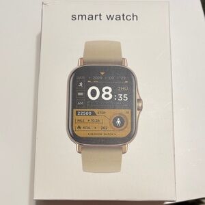 Smart Watch with black strap